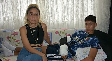 'Şaka' için pencereden sarkıtıldığı belirtilen 15 yaşındaki öğrenci, 8 metreden düştü