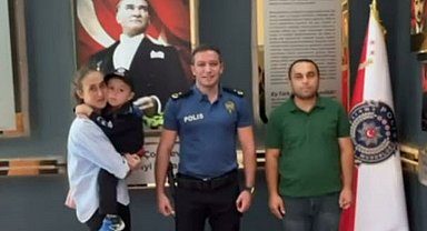 4 yaşındaki DMD hastası Göktuğ'un polislik hayali, bir günlüğüne gerçek oldu