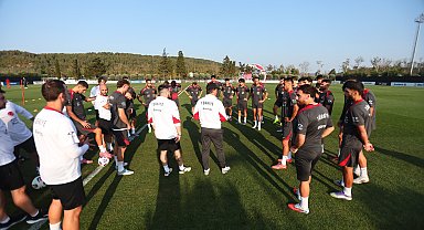 A Milli Takım, Gürcistan maçının hazırlıklarını sürdürüyor
