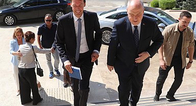 AB Türkiye Delegasyonu Başkanvekili Vılcınskas Denizli'ye geldi