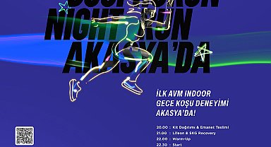 Akasya Bosphorun Indoor, gece koşusuyla geri dönüyor