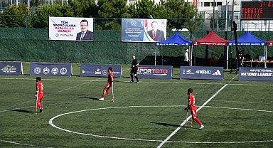 Ampute Futbol Milli Takımı, İtalya'yı 5-0 mağlup etti
