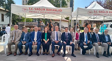 Ankara'da 'Sağlık Sokağı' kuruldu