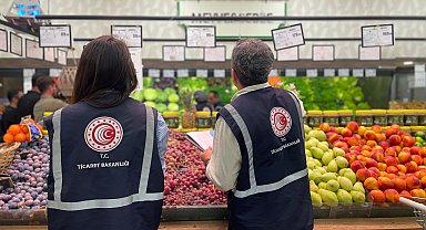 Ankara'da fahiş fiyat ve etiket denetimi