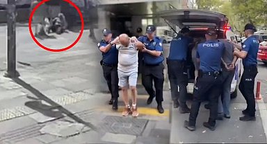 Ankara'da kadın yayayı darbeden baba-oğul yakalandı