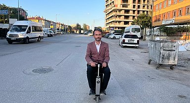 Ankara'da skuter valizle paket servisi