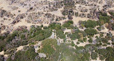 Assos Antik Kenti'nde giriş yönündeki nekropol alanının izleri araştırılacak