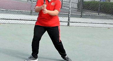 Avrupa şampiyonu Down sendromlu tenisçi Kadriye'nin hedefi dünya birinciliği