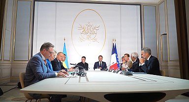 Avrupa ülkeleri liderleri, Ukrayna için toplandı