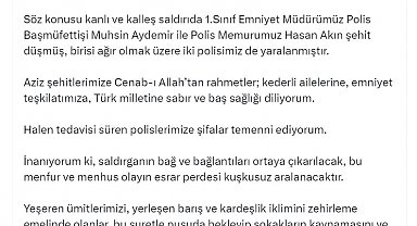 Bahçeli: İzmir'deki saldırı, Türkiye'miz üzerinde oynanan alçak oyunlardan bağımsız düşünülemeyecektir