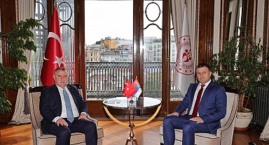 Bakan Bak Sırbistanlı mevkidaşı Memic'i İstanbul'da ağırladı