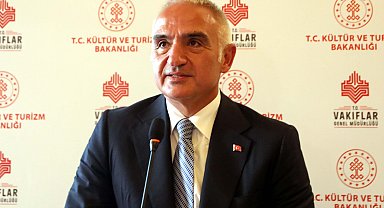 Bakan Ersoy: Yerin üzerindeki eserler kadar altındakilere de önem veriyoruz