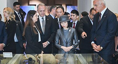 Bakan Ersoy'dan Altes Prenses Mikasa'ya teşekkür