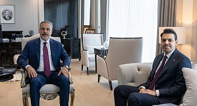 Bakan Fidan, TİKA Başkanı Eren'i kabul etti