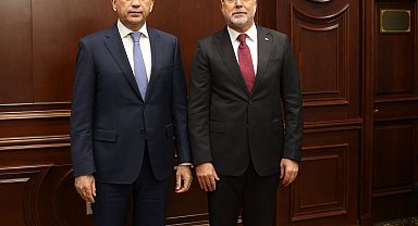 Bakan Işıkhan'ın Tacikistan'da ikinci gün temasları