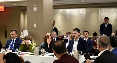 Bakan Kurum, Avustralyalı mevkidaşı Bowen ve Azerbaycan Özel Temsilcisi Babayev ile görüştü