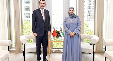 Bakan Kurum, BAE İklim Değişikliği ve Çevre Bakanı Al Shamsı ile görüştü