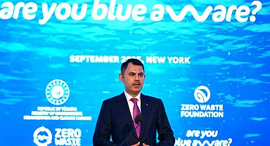 Bakan Kurum: Mavi bizim umudumuzdur, su medeniyetimizdir