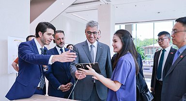 Bakan Memişoğlu, Huawei Genel Merkezi'ni ziyaret etti