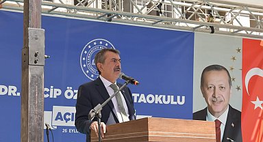 Bakan Tekin: Deprem bölgesinde derslik sayısını yüzde 16 artırdık