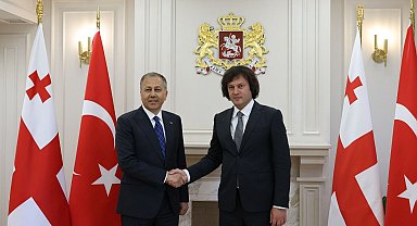 Bakan Yerlikaya, Gürcistan Başbakanı Kobakhidze ile görüştü