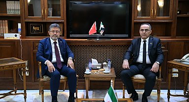 Bakan Yumaklı, Suriyeli mevkidaşı Badr ile görüştü