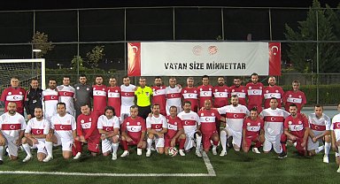 Bakanlıklardan Gaziler Günü'ne özel futbol müsabakası