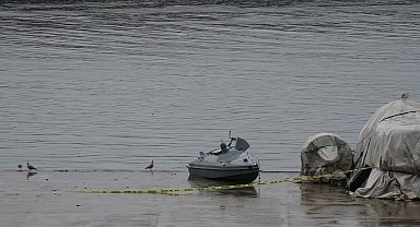 Balıkçıların bulduğu insansız deniz aracı, ekipleri harekete geçirdi