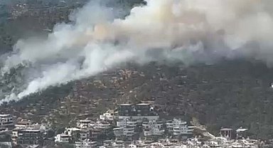 Balıkesir'de orman yangını