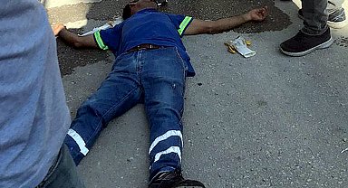 Balkondan sokağa çöp atıp, tepki gösteren temizlik işçisini darbettiler