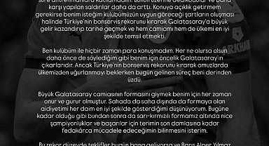 Barış Alper Yılmaz: Önceliğim Galatasaray'ın çıkarlarıdır