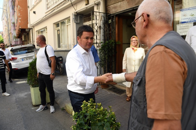 Başkan Aydın Vatandaş Ve Esnafla Buluşmaya Devam Ediyor