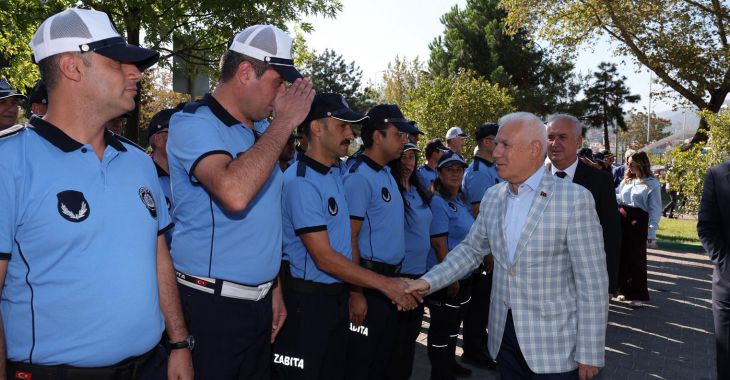 Başkan Bozbey’den zabıtaya güvence