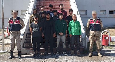 Bitlis'te 11 kaçak göçmen yakalandı, 2 organizatör tutuklandı