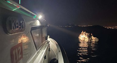 Bodrum'da 20 kaçak göçmen kurtarıldı, 2 göçmen kaçakçısı yakalandı