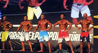 Bolu Emniyet Müdür Yardımcısı, vücut geliştirmede Türkiye şampiyonu oldu