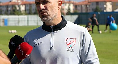 Boluspor Teknik Direktörü Er: Yüksek hedefler koymadan ilerlemek istiyoruz