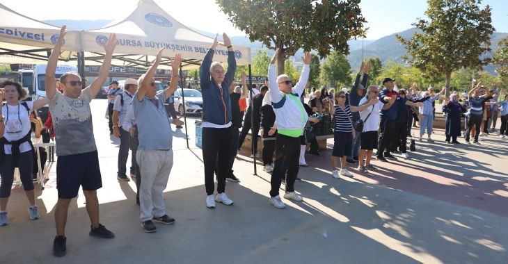 Bursa’da sağlıklı yaşam için hareketlilik başladı