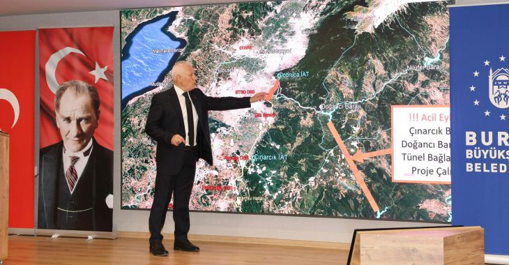 “Bursa’nın susuz kalmaması için çalışıyoruz”