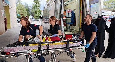 Bursa'da 3'üncü kattan düşen Ayea, ağır yaralandı