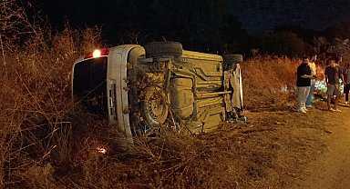 Bursa'da cip ile hafif ticari araç çarpıştı