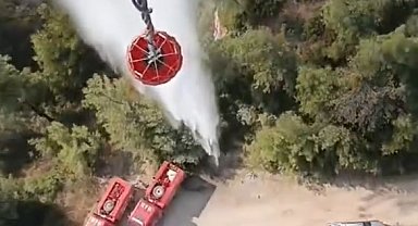 Bursa'da orman yangını