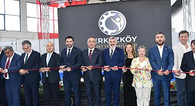 Çerkezköy Endüstriyel Fuarı, törenle kapılarını açtı