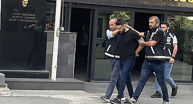 Çocuklarının gözü önünde babaya tokat atan cip sürücüsü adliyede