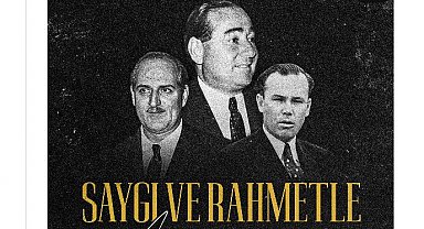 Cumhurbaşkanı Erdoğan, Menderes, Zorlu ve Polatkan'ı andı