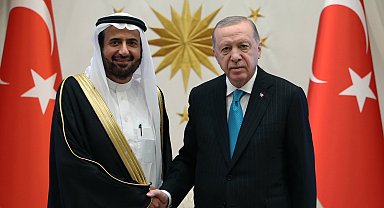 Cumhurbaşkanı Erdoğan, Suudi Arabistan Hac ve Umre Bakanı Rabia'yı kabul etti