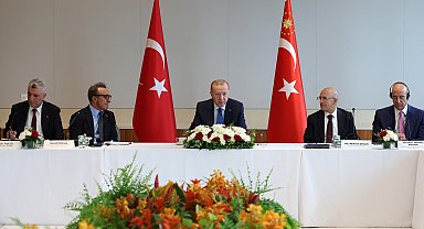 Cumhurbaşkanı Erdoğan, Türkiye-ABD İş Konseyi etkinliğine katıldı
