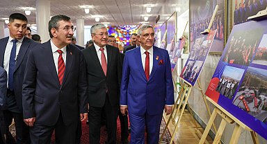 Cumhurbaşkanı Yardımcısı Yılmaz, 'Kırgızistan - Türkiye Manas Üniversitesi'nin 30'uncu Yıl Dönümü' programına katıldı