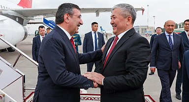 Cumhurbaşkanı Yardımcısı Yılmaz, Kırgızistan'da
