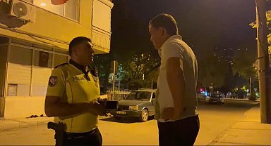 Denetime takılan ehliyetsiz sürücü: Ehliyetimi dün almıştım, galiba beni dolandırdılar